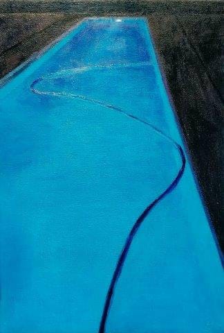 Danielle Malherbe - Night pool II